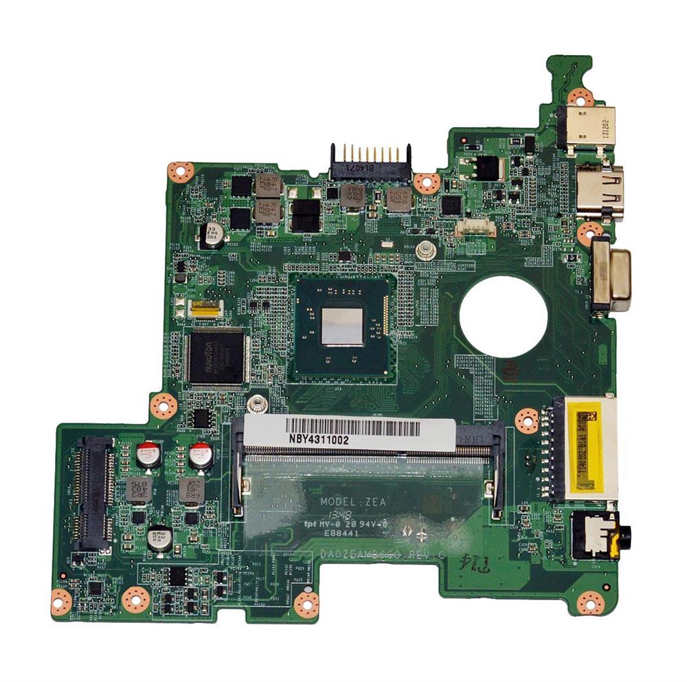 NBY4311002 Gateway System Board (Motherboard) with Intel Celeron N2806 1.6GHz Processor for LT41P Netbook (Refurbished)