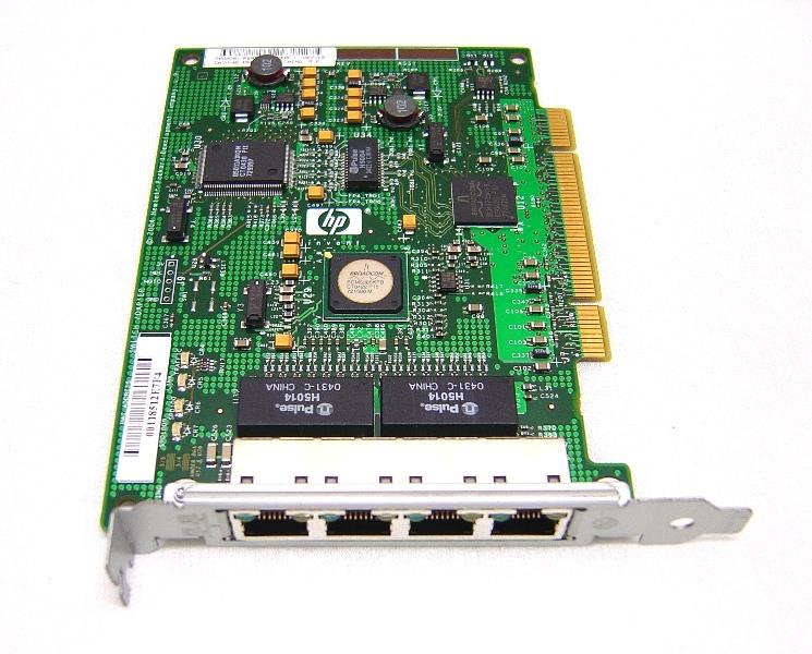 NC150T HP Quad-Ports RJ-45 1Gbps 10Base-T/100Base-TX/1000Base-T Gigabit Ethernet PCI Combo Switch Network Adapter