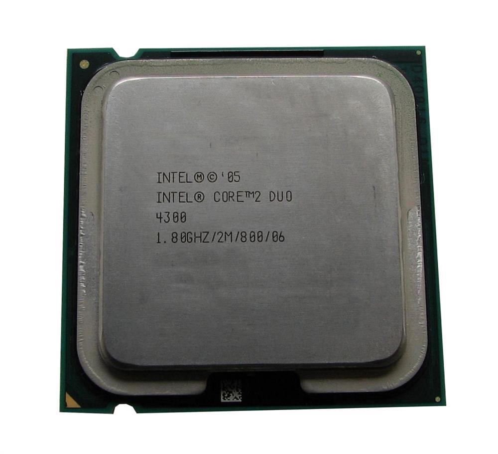 NC746-U Dell 1.80GHz 800MHz 2MB Cache Socket LGA775 Intel Core 2 Duo E4300 Dual-Core Processor Upgrade