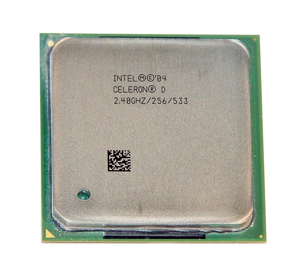 NE80546RE056256 Intel Celeron D 320 2.40GHz 533MHz FSB 256KB L2 Cache Socket PPGA478 Desktop Processor