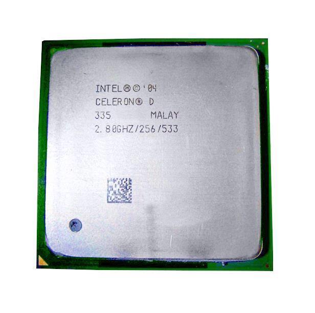 NE80546RE072256 Intel Celeron D 335 2.80GHz 533MHz FSB 256KB L2 Cache Socket PPGA478 Desktop Processor