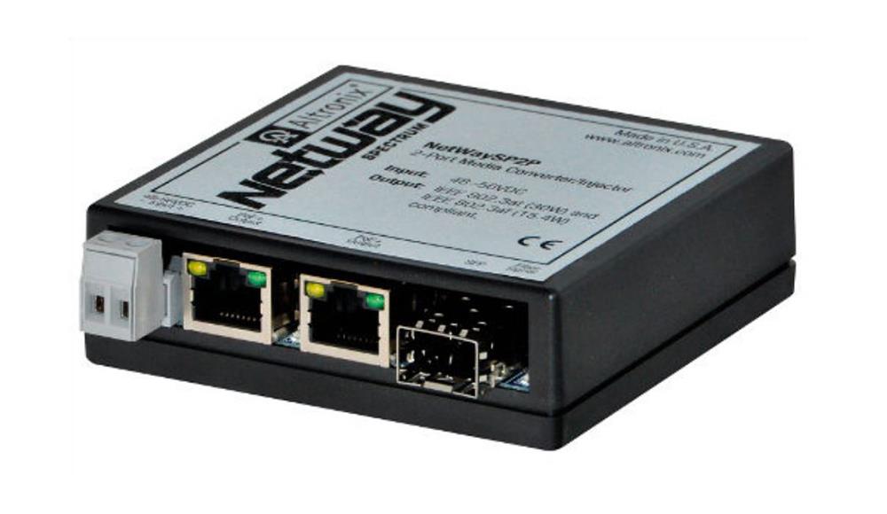 NETWAYSP2P Altronix 3-Port Ethernet over Fiber PoE+ Hardened Switch - Network (RJ-45) - 2x PoE+ (RJ-45) Ports - Gigabit Ethernet - 10/100/1000Base-T, 1000Base-X/SX/LX - 1 x Expansion Slots - SFP (mini-GBIC) - 1