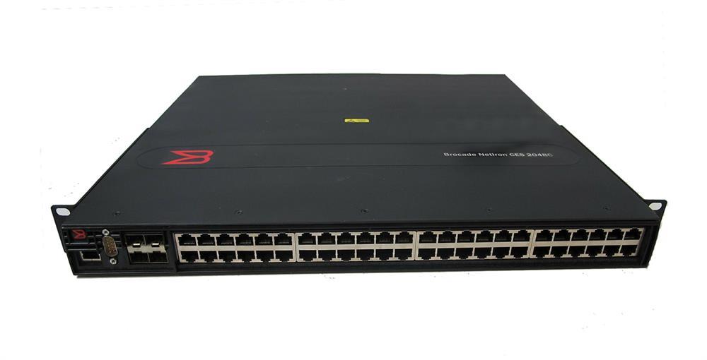 NI-CES-2048C Brocade Netiron 48x1GB Cu 4x 1GB Sfp Combo Ports (Refurbished)