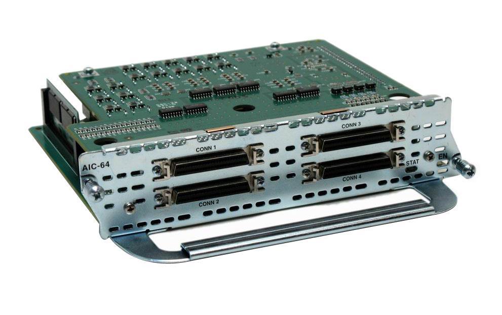 NM-AIC-64 Cisco 4-Ports Remote Alarm Interface Controller Network Module (Refurbished)
