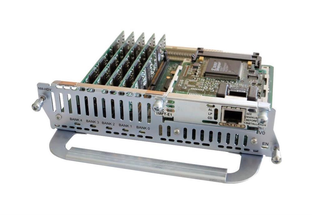 NM-HDV-1J1-30 Cisco Single-Port 30 Channel J1 Voice/Fax Network Module (Refurbished)