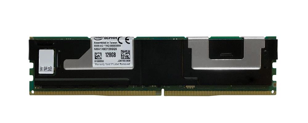 NMA1XBD128GQS Intel Optane Persistent 100 Series 128GB PC4-21300 DDR4-2666MHz DDR-T 15W TDP 288-Pin PMem DIMM Memory Module
