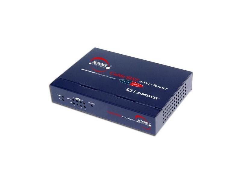 NR041 NetGear Cable/DSL 4-Port 10/100Mbps Router (Refurbished)