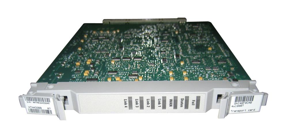 NTN433BB Nortel OPTera Packet Edge System 10/100 Ethernet Card (Refurbished)