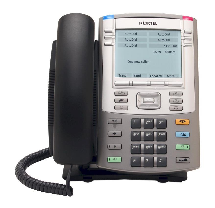NTYS03ADE6 Nortel 1120E IP Phone 2 x RJ-45 10/100/1000Base-T , 1 x USB 4Phoneline(s) Desktop (Refurbished)