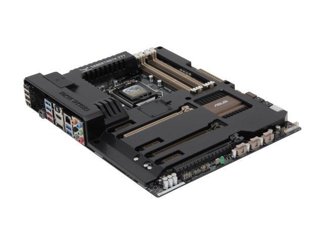 NU-555-017-0014 ASUS Sabertooth Z77 Socket LGA 1155 Intel Z77 Chipset 3rd/2nd Generation Core i7 / i5 / i3 / Pentium / Celeron Processors Support DDR3 4x DIMM 4x SATA 3.0Gb/s ATX Motherboard (Refurbished)