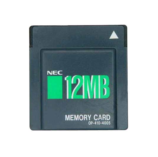 OP-410-4005 NEC 12MB PCMCIA Memory Card for NEC Versa
