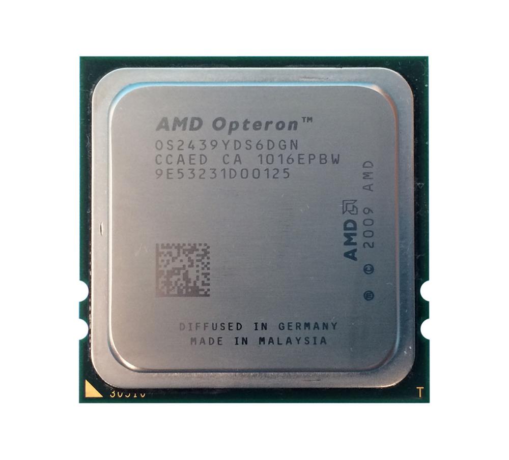 OS2439YDS6DGN AMD Opteron 2439 SE 6 Core 2.80GHz 6MB L3 Cache Socket Fr6 Processor