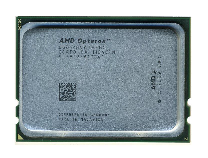 OS6128WKT8EGOWOF-A1 AMD Opteron 6128 8 Core 2.00GHz 12MB L3 Cache Socket G34 Processor