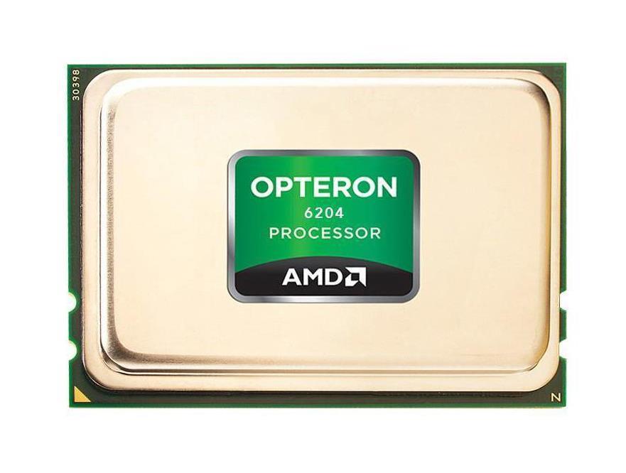 OS6204WKT4GGUWOF-A1 AMD Opteron 6204 Quad-Core 3.30GHz 6.40GT/s 16MB L3 Cache Socket G34 Processor