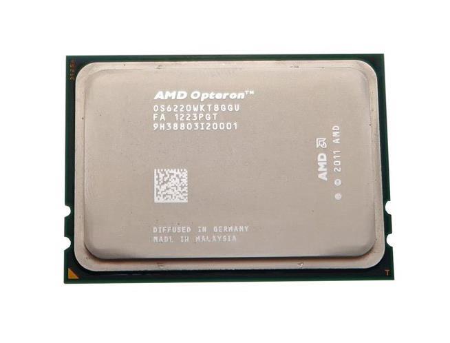 OS620WKT8GGU AMD Opteron 6220 8-Core 3.00GHz 3200MHz FSB HT 16MB L3 Cache Socket G34 Processor
