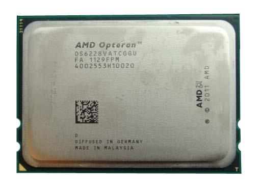 OS6228VATCGGU AMD Opteron 6228HE 2.10GHz 12-Core Socket G34 Processor