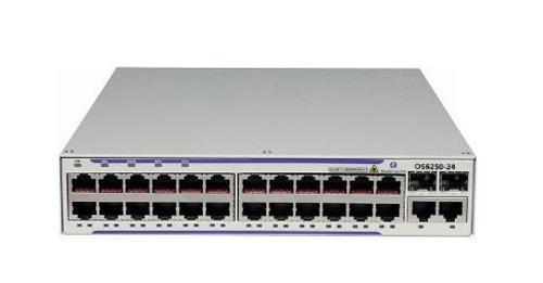 OS6250-24P-EU Alcatel Os6250-p24 Switch 24x 10/100 Baset Poe 2x Sfp/poe Rj45 C (Refurbished)
