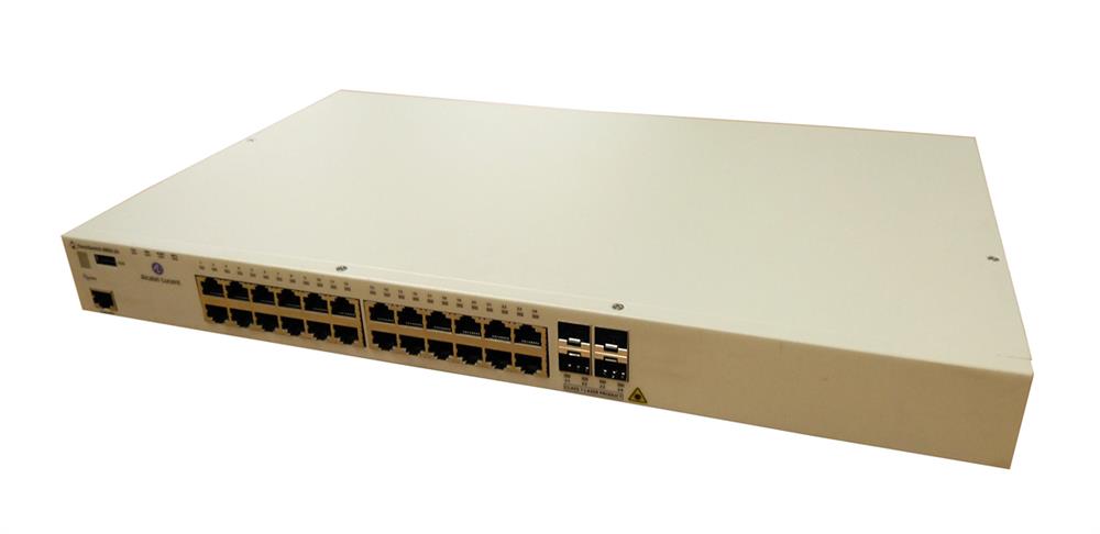 OS6850-24 Alcatel-Lucent OmniSwitch 6850-24 24-Ports RJ-45 10Base-T/100Base-TX/1000Base-T Gigabit Ethernet Stackable Layer3 Switch with 4x Combo Ports (Refurbished)