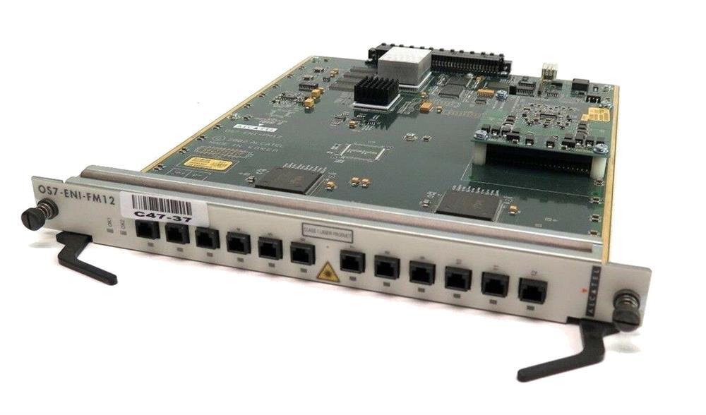 OS7-ENI-FM12 Alcatel-Lucent 12-Ports Fast Ethernet Module 12 x 100Base-FX Expansion Module (Refurbished)