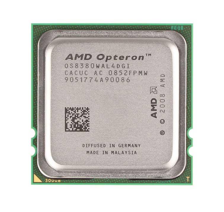 OS8380WAL4DGI AMD Opteron 8380 Quad-Core 2.50GHz 6MB L3 Cache Socket Fr2 Processor