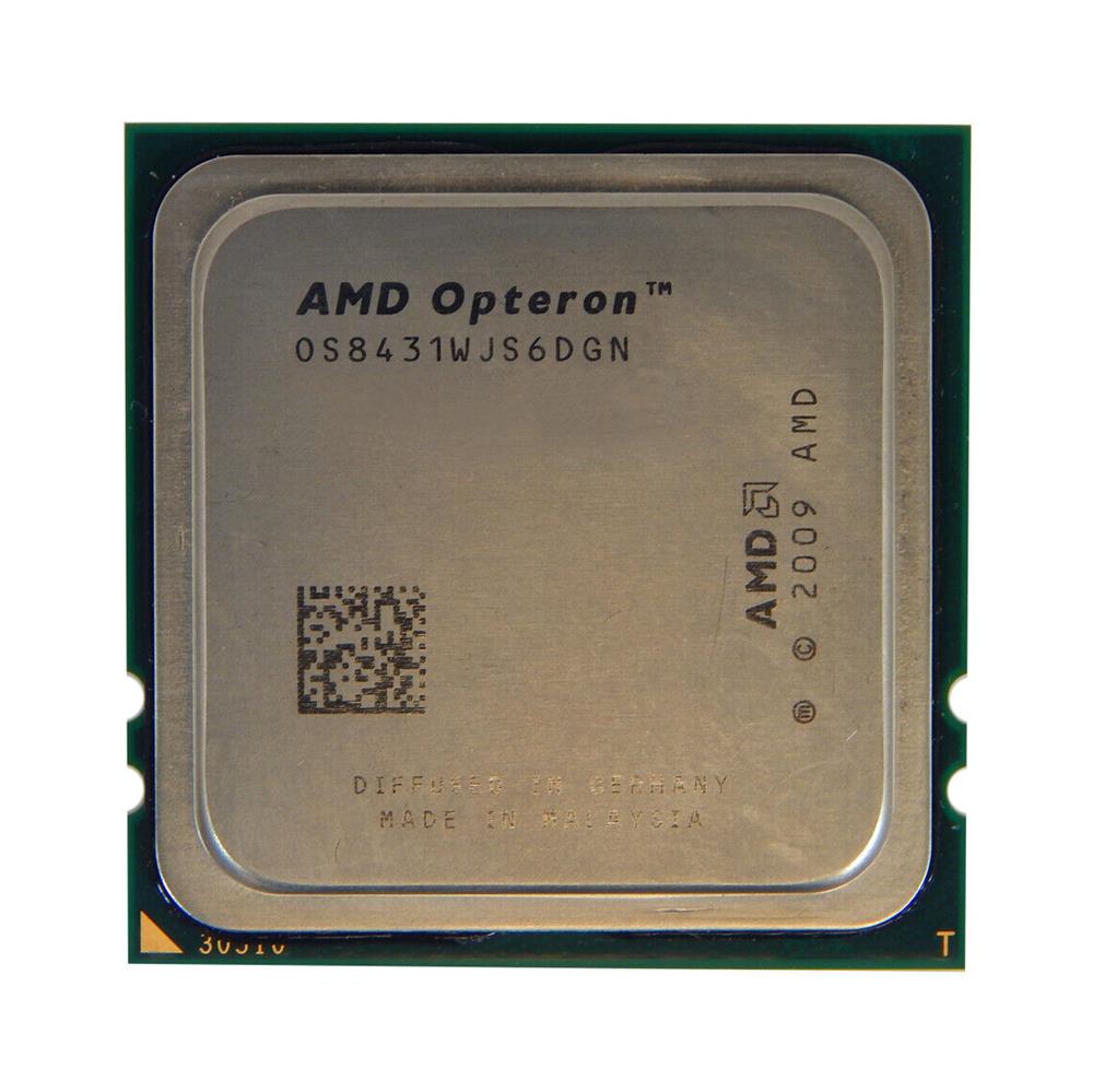 OS8431WJS6DGN02 AMD Opteron 8431 6-Core 2.40GHz 2400MHz HT 6MB L3 Cache Socket F Processor