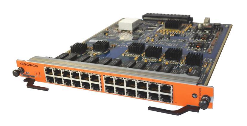 OS9-GNI-C24-S Alcatel-Lucent 24-10/100/1000base T/tx Rj45 Ports Mod Pk (Refurbished)