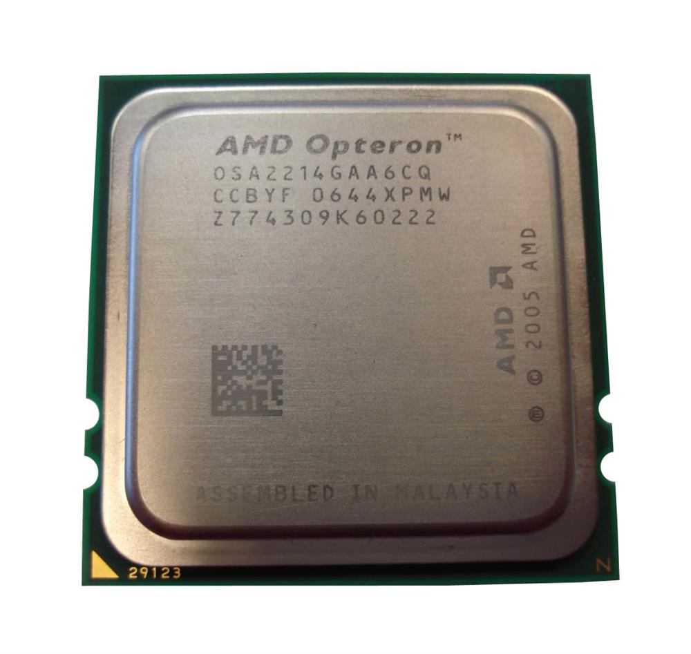 OSA2214GAA6CQ AMD Opteron 2214 Dual-Core 2.20GHz 2MB L2 Cache Socket F Processor