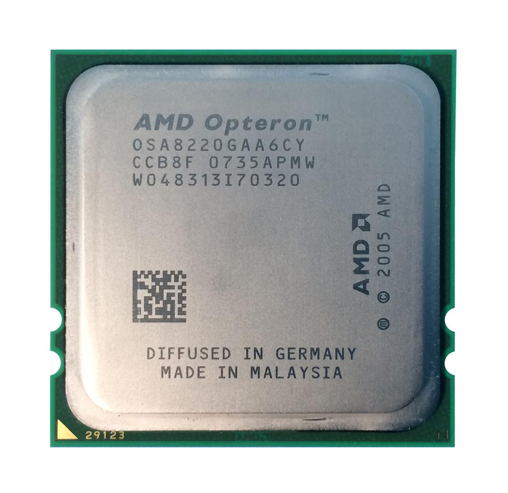 OSA8220GAA6CY AMD Opteron 8220 Dual-Core 2.80GHz 2MB L2 Cache Socket F Processor
