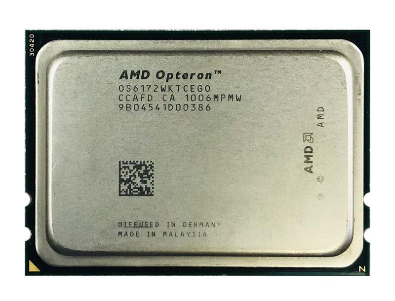 Opteron 6172 AMD 12 Core 2.10GHz 12MB L3 Cache Socket G34 Processor