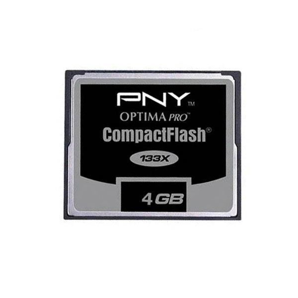 P-CF4GB-133-DVDC PNY Optima Pro 4GB 133x CompactFlash (CF) Memory Card