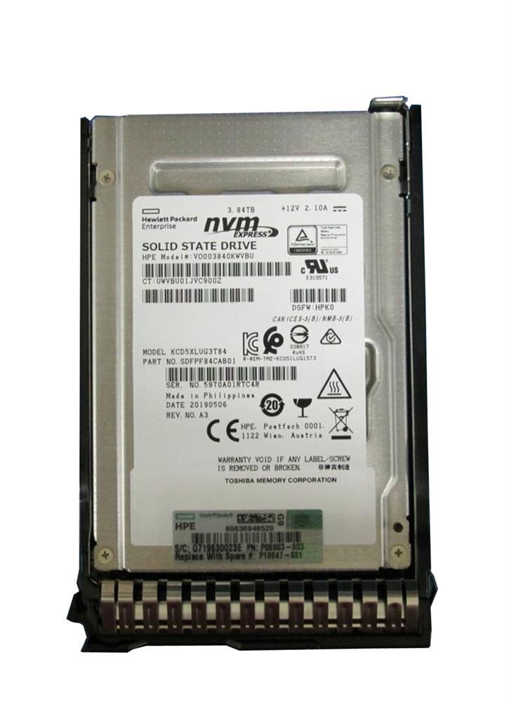 P01675-B21 HPE CL 3.84TB PCI Express NVMe Read Intensive U.2 2.5-inch Internal Solid State Drive (SSD)