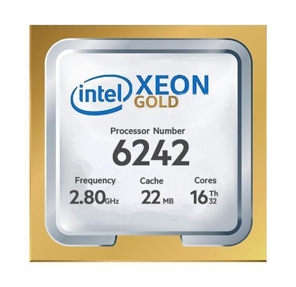 P02628-L21 HPE 2.80GHz 22MB Cache Socket FCLGA3647 Intel Xeon Gold 6242 16-Core Processor Upgrade for ProLiant DL360 Gen10