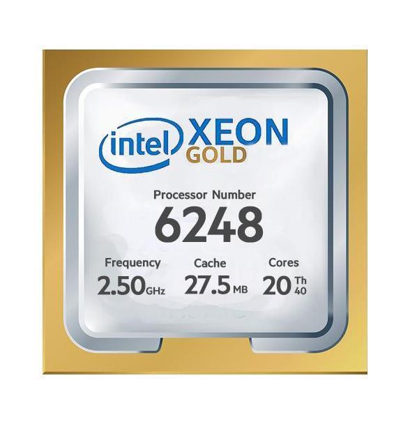 P02640-L21 HPE 2.50GHz 27.5MB Cache Intel Xeon Gold 6248 20-Core Socket 3647 Processor Upgrade for ProLiant DL360 Gen10