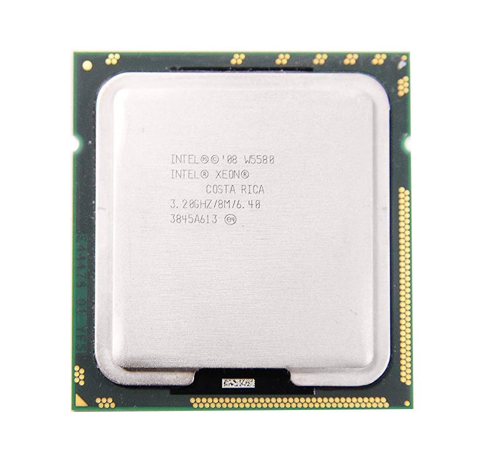 P027R Dell 3.20GHz 6.40GT/s QPI 8MB L3 Cache Intel Xeon W5580 Quad Core Processor Upgrade