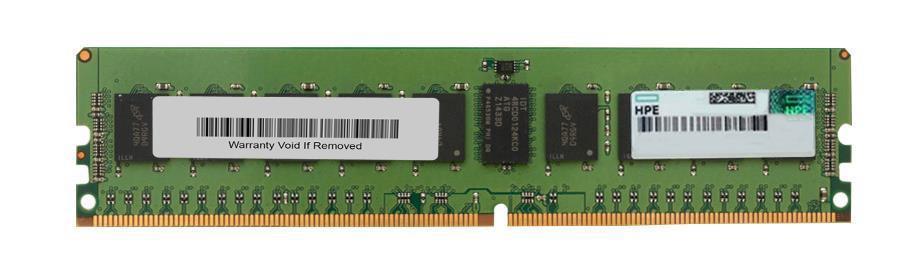 P06184-001 HPE 16GB PC4-21300 DDR4-2666MHz Registered ECC CL19 288-Pin DIMM 1.2V Dual Rank Memory ModuleP06184-001