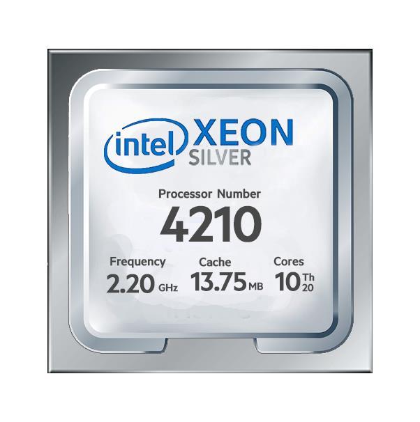 P10939-L21 HPE 2.20GHz 14MB Cache Intel Xeon Silver 4210 10-Core Processor Upgrade for ML350 Gen10