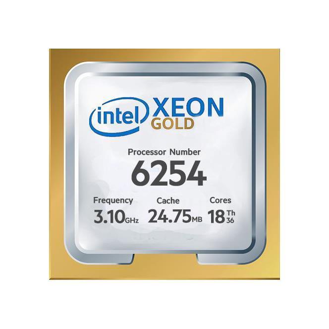 P10953-L21 HPE 3.10GHz 25MB Cache Socket LGA3647 Intel Xeon Gold 6254 18-Core Processor Upgrade for ML350 Gen10