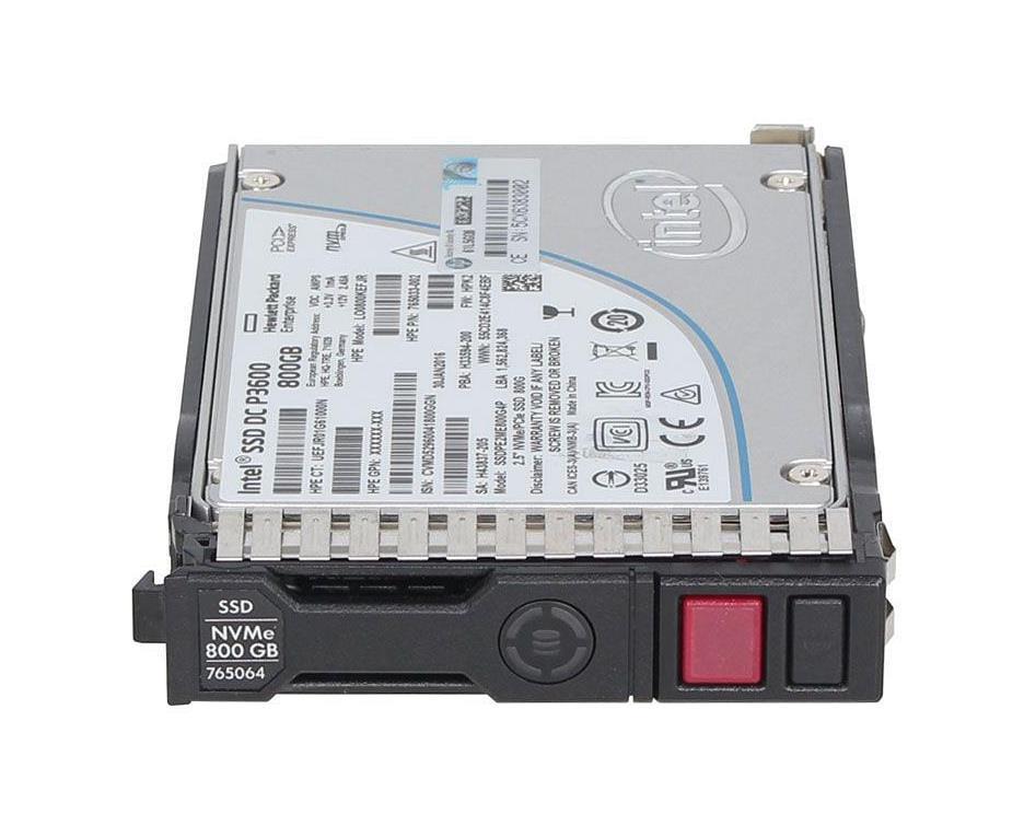 P13668-K21 HPE 800GB PCI Express x4 NVMe Mixed Use 2.5-inch Internal Solid State Drive (SSD) with Smart Carrier