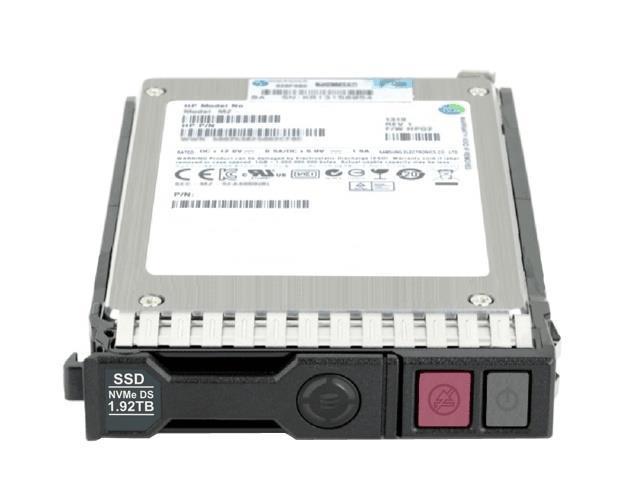 P16501-H21#0D1 HPE 1.92TB PCI Express NVMe U.2 2.5-inch Internal Solid State Drive (SSD) with Smart Carrier
