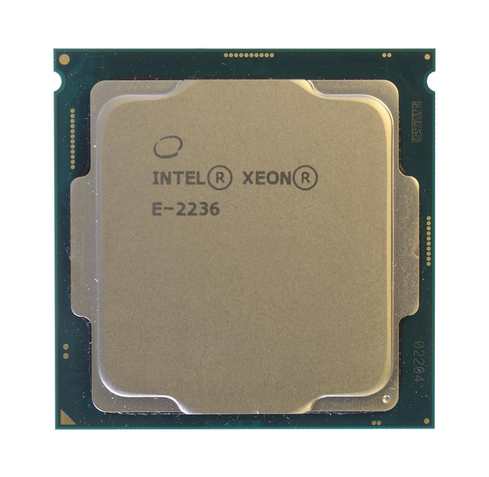 P17107-L21 HPE 3.40GHz 12MB L3 Cache Socket LGA1151 Intel Xeon E-2236 6-Core Processor Upgrade for DL20 Gen10