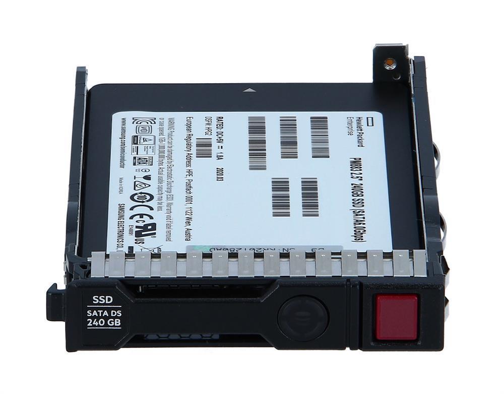 P18420-K21 HPE 240GB SATA 6Gbps Read Intensive 2.5-inch Internal Solid State Drive (SSD) with Smart Carrier