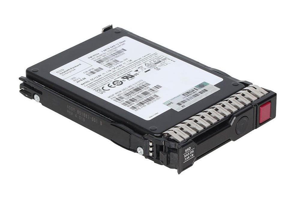 P18430-K21 HPE 7.68TB SATA 6Gbps Read Intensive 2.5-inch Internal Solid State Drive (SSD) with Smart Carrier