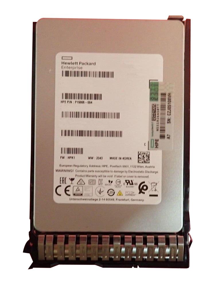 P19806-004 HP 6.4TB SAS 12Gbps PCI Express NVMe 3.0 x4 Mixed Use 2.5-Inch Solid State Drive (SSD)