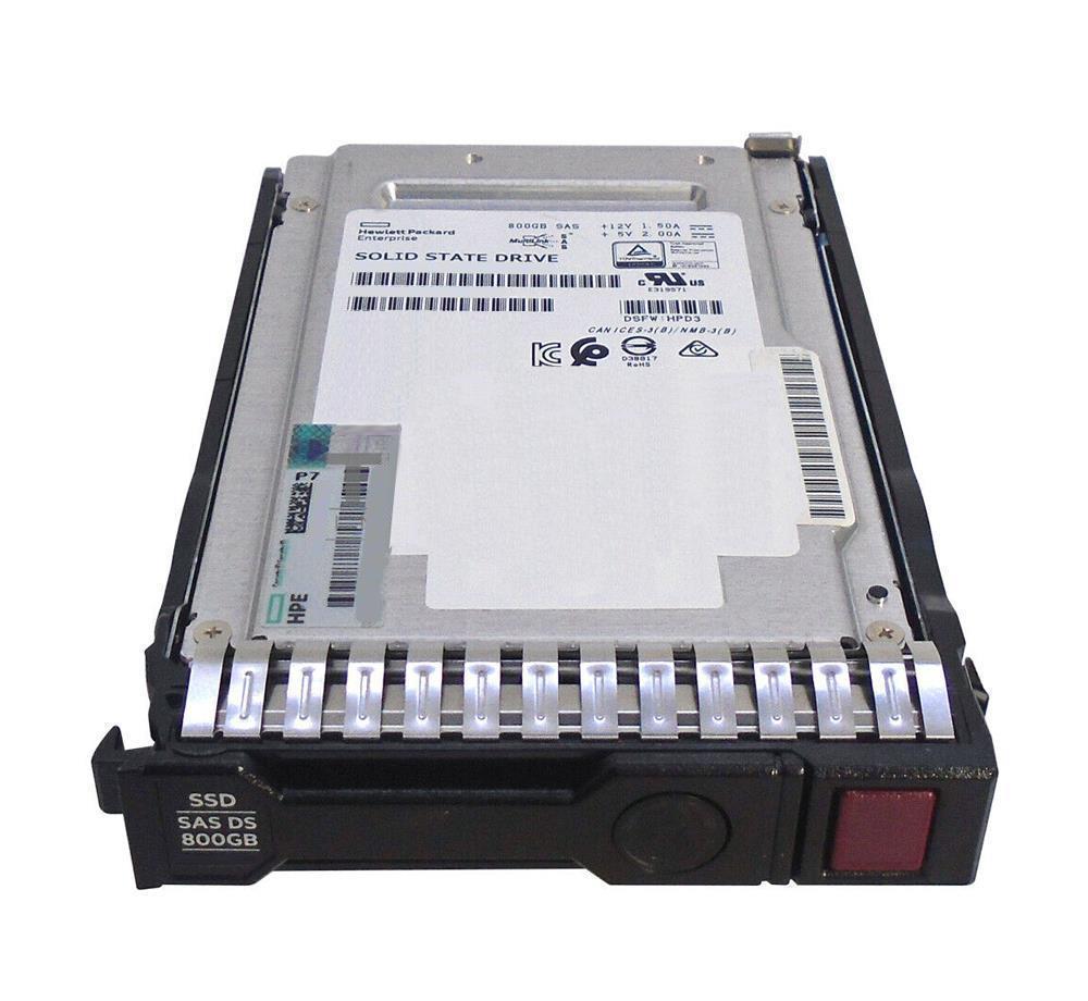 P21127-K21 HPE 800GB SAS 12Gbps Write Intensive 2.5-inch Internal Solid State Drive (SSD) with Smart Carrier