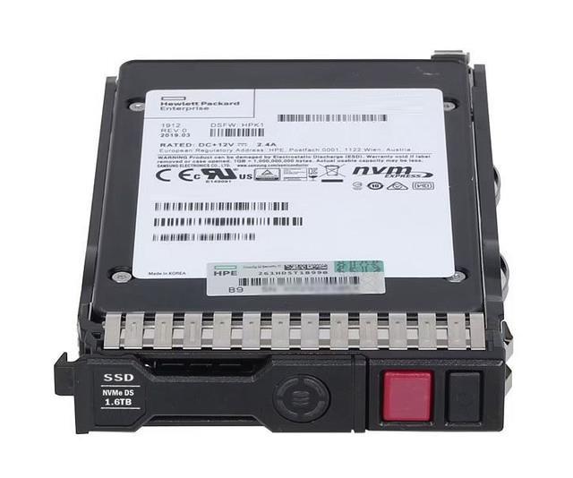 P21841-002 HP 1.6TB PCI Express NVMe 4.0 Mixed Use 2.5-inch Solid State Drive (SSD)