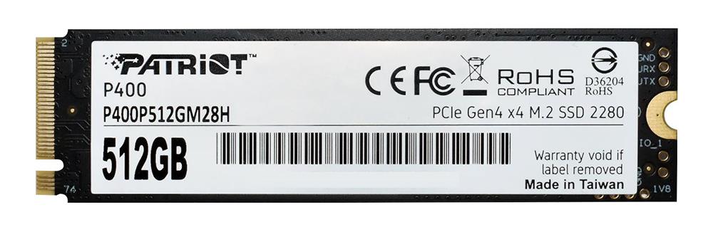 P400P512GM28H Patriot 512GB PCI Express 4.0 x4 M.2 2280 Solid State Drive (SSD)