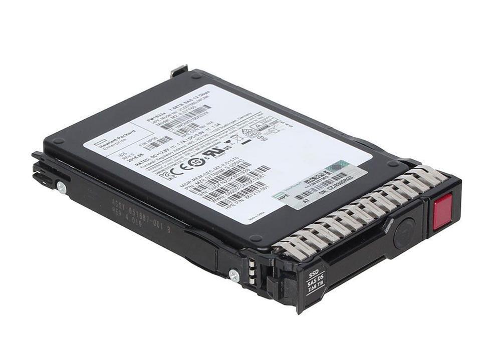 P49039-B21 HPE 7.68 TB Solid State Drive - 2.5" Internal - SAS (12Gb/s SAS) - Read Intensive - Server, Storage System Device Supported - 1 