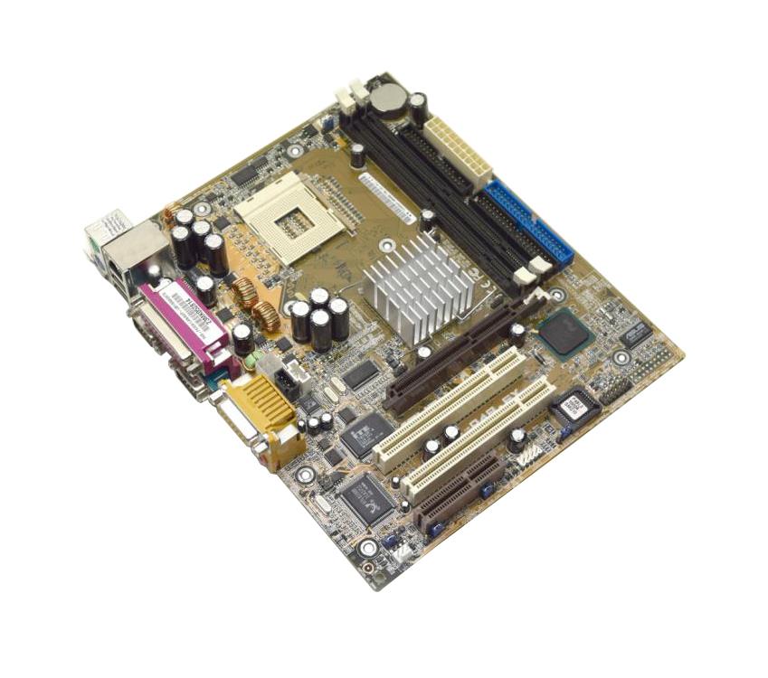 P4B-FX ASUS Socket 478 Intel 845 Chipset Intel Pentium 4 Processors Support SDRAM 2x DIMM ATA-100 Flex-ATX Motherboard (Refurbished)