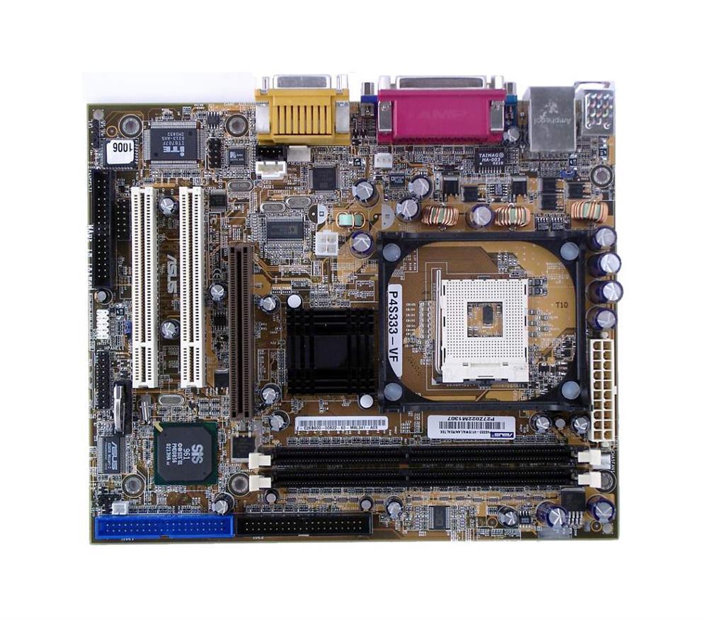 P4S333-VF ASUS Socket 478 SiS 961 Chipset Flex-ATX Motherboard (Refurbished)