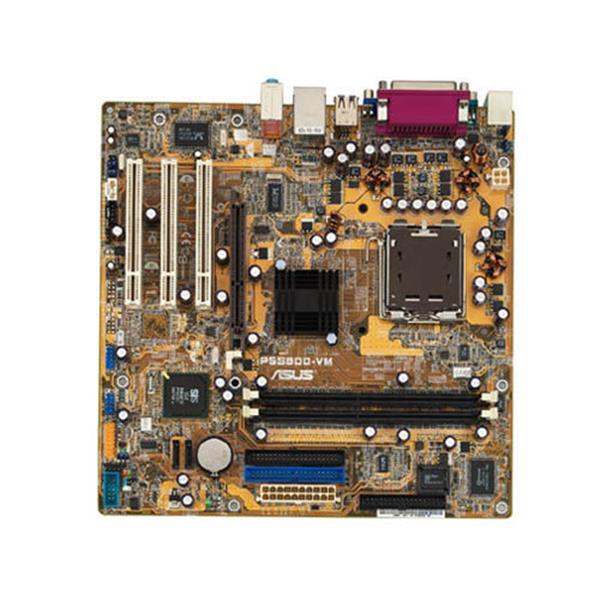 P4S800-VM ASUS P5S800-VM Socket LGA 775 SIS661Fx + SIS964 Chipset Intel Pentium 4/ Celeron Processors Support DDR 2x DIMM 2x SATA 1.50Gb/s Micro-ATX Motherboard (Refurbished)